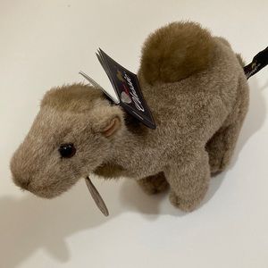 Vintage Aurora Classic Plush Camel with Tags